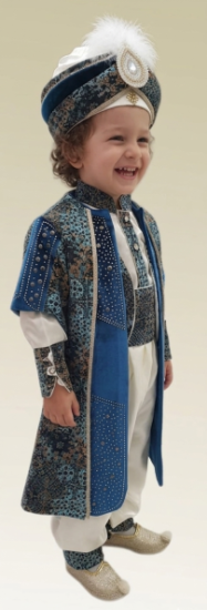 Hidayet Açik Mavi Sünnet Kıyafeti