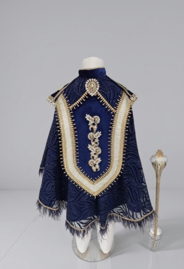 Asalet - Lacivert Gold - Pelerin Sünnetlik